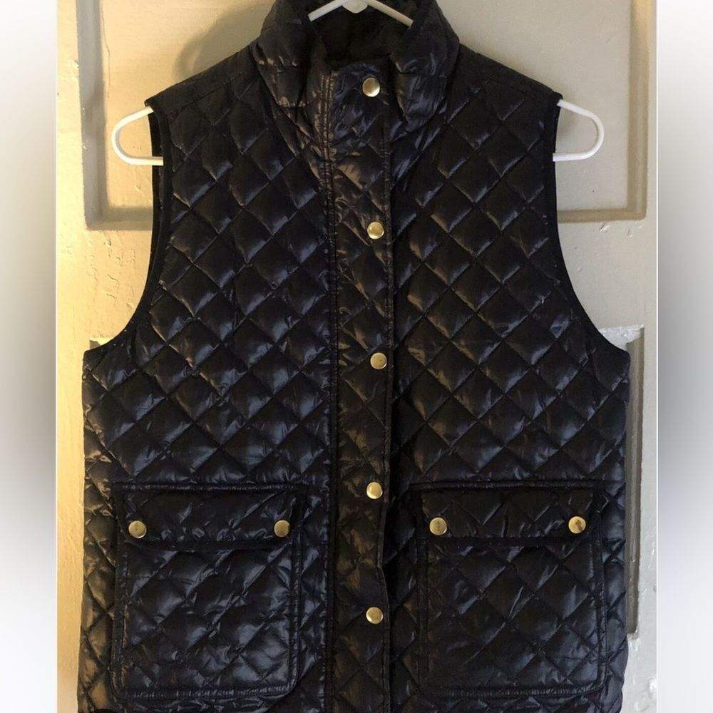 J Crew Womens Puffer Vest Quilted